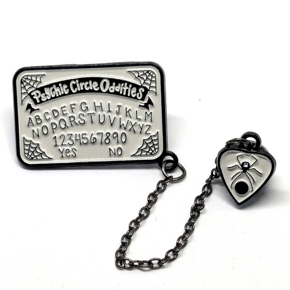Ouija Board & Planchet Double Pin